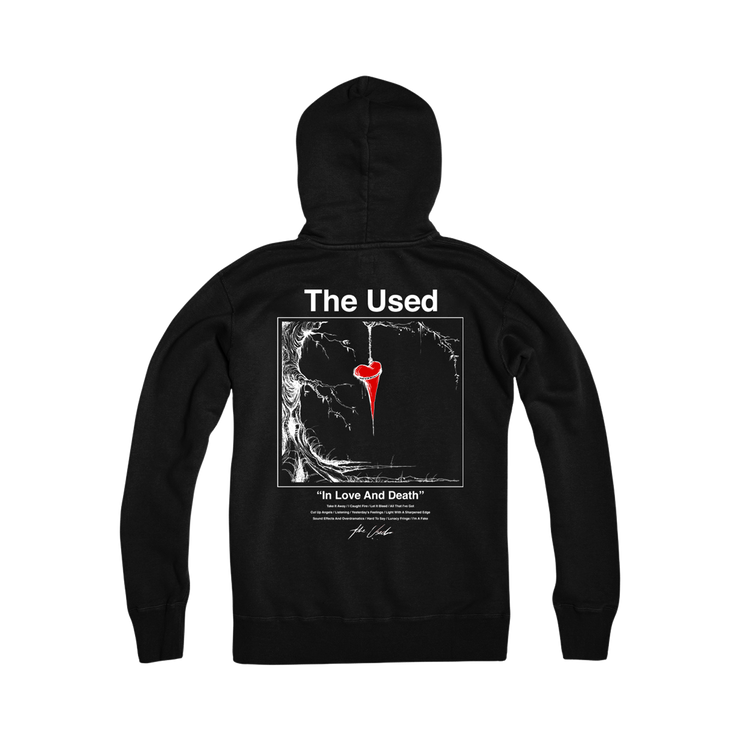 In Love And Death Zip Hoodie
